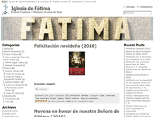 Tablet Screenshot of fatima.teatinos.mx